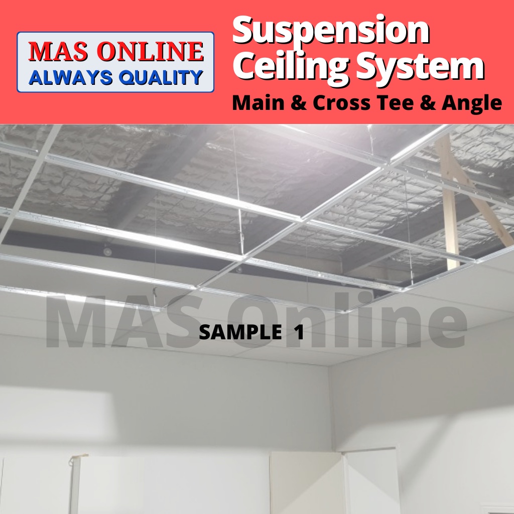 MASONLINE Ceiling Grid System Suspension Ceiling System Main Tee Cross ...