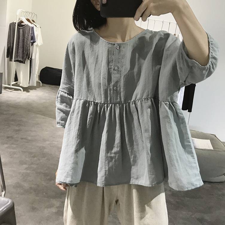 linen baby shirt
