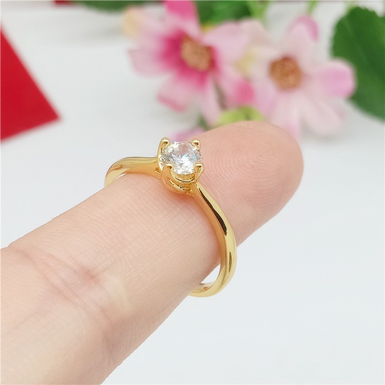 Cincin Tunang Emas 916 Design Lipan Shopee Malaysia