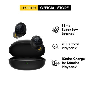 realme Buds Q2 88ms Super Low Latency 20-hrs Total Playback [1 to 1 Exchange in 6 Months Warranty Period]