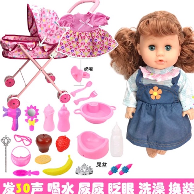 Barbie Dolls Set (ready Stock) | Shopee Malaysia