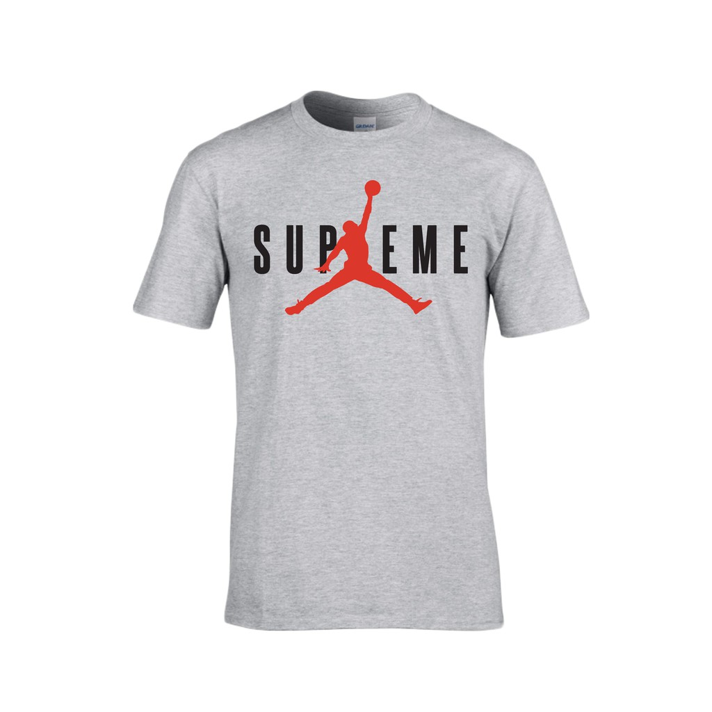 supreme x jordan tee