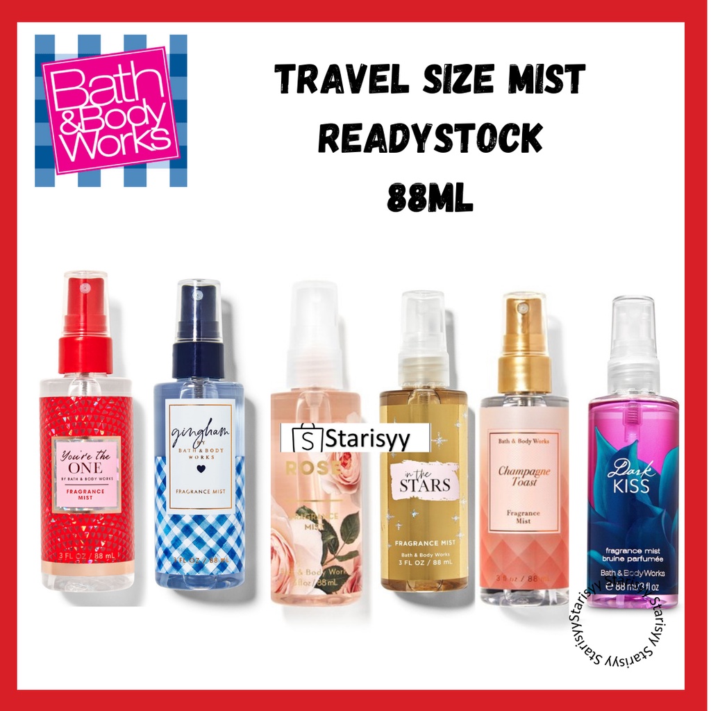 BBW Travel Mist Travel Size Fine Fragrance Mist Bath And Body Works ...