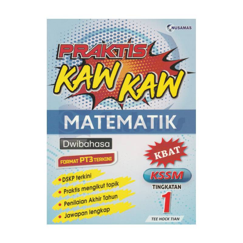 Nusamas Activity Book Praktis Kaw Kaw Matematik Tingkatan 1 Dwibahasa 2021 Shopee Malaysia