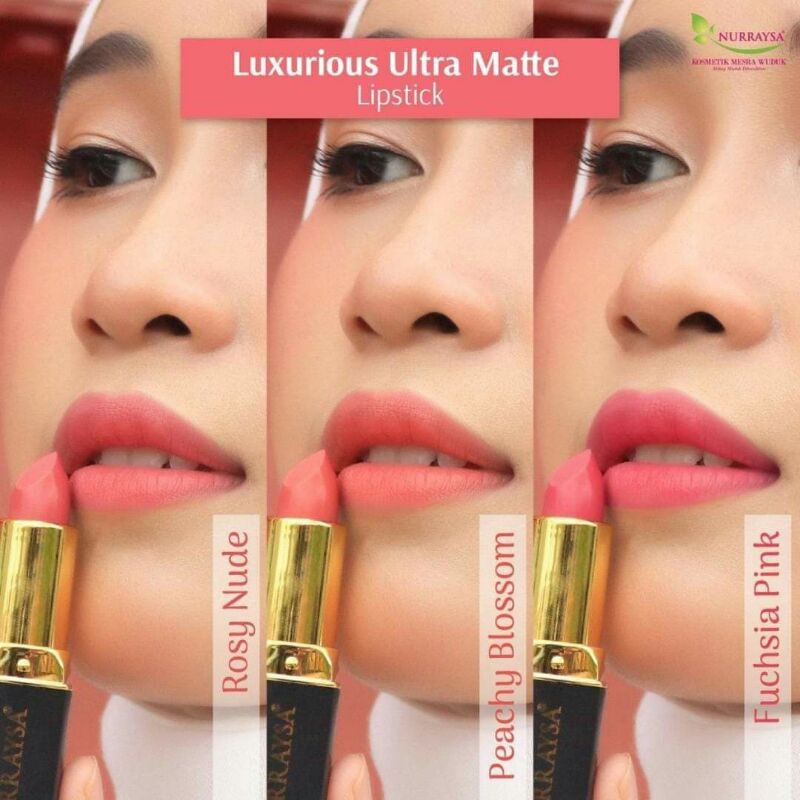 SAPA NAK LIPSTICK MATTE BY Nurraysa MELEMBAPKAN BIBIR SEPANJANG HARI