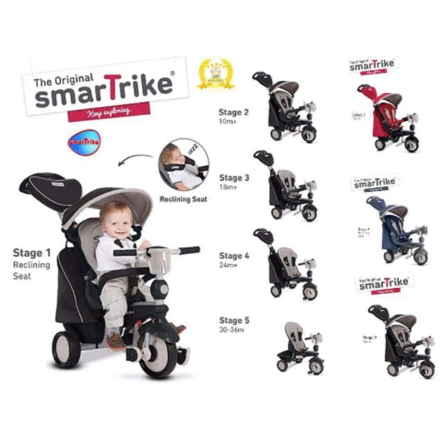 smart trike recliner infinity