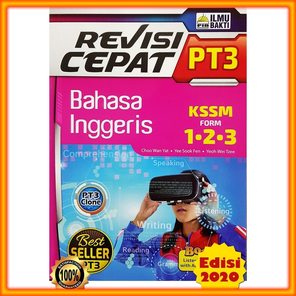 Buku Rujukan Revisi Cepat Pt3 Bahasa Inggeris Shopee Malaysia