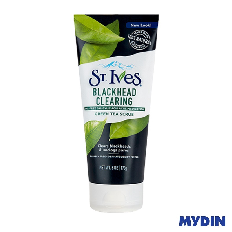 St. Ives Blackhead Clearing Green Tea Scrub (170g)