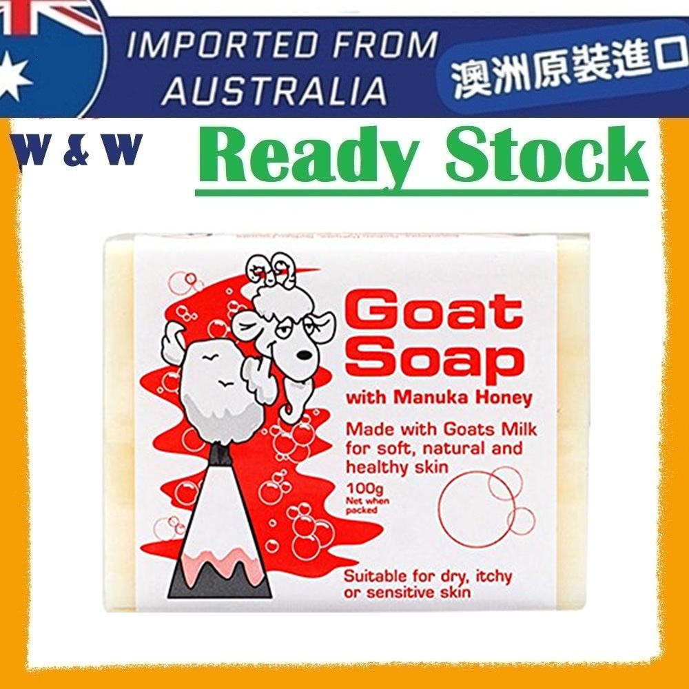 [AUS Import In Stock] The Goat Skincare Organic Soap Manuka Honey Flavour ( 100g )