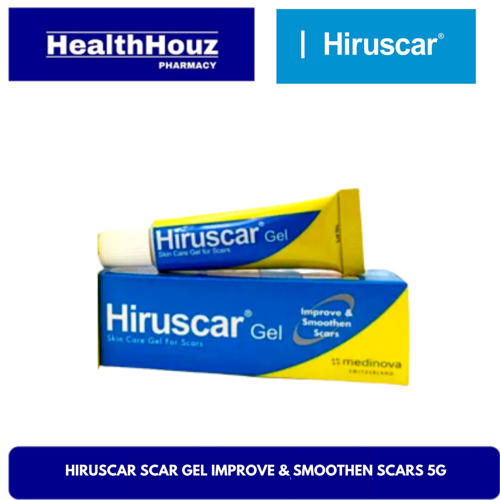 Hiruscar Scar Gel Improve & Smoothen Scars 5g | Shopee Malaysia