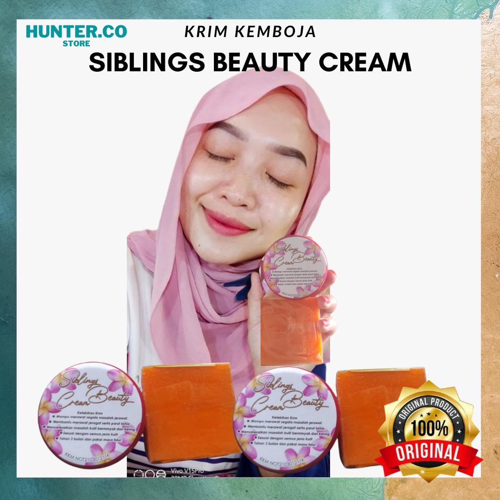 Buy Original Krim Kemboja Siblings Beauty Cream By Fieyah Ct Badri Lulus Kkm Seetracker Malaysia