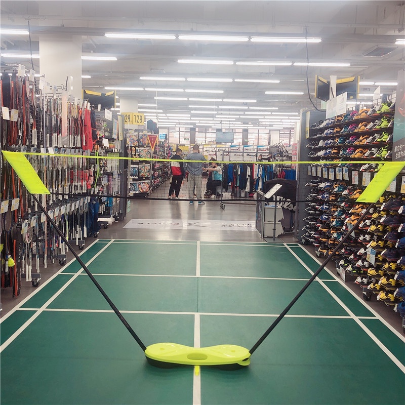 decathlon badminton net