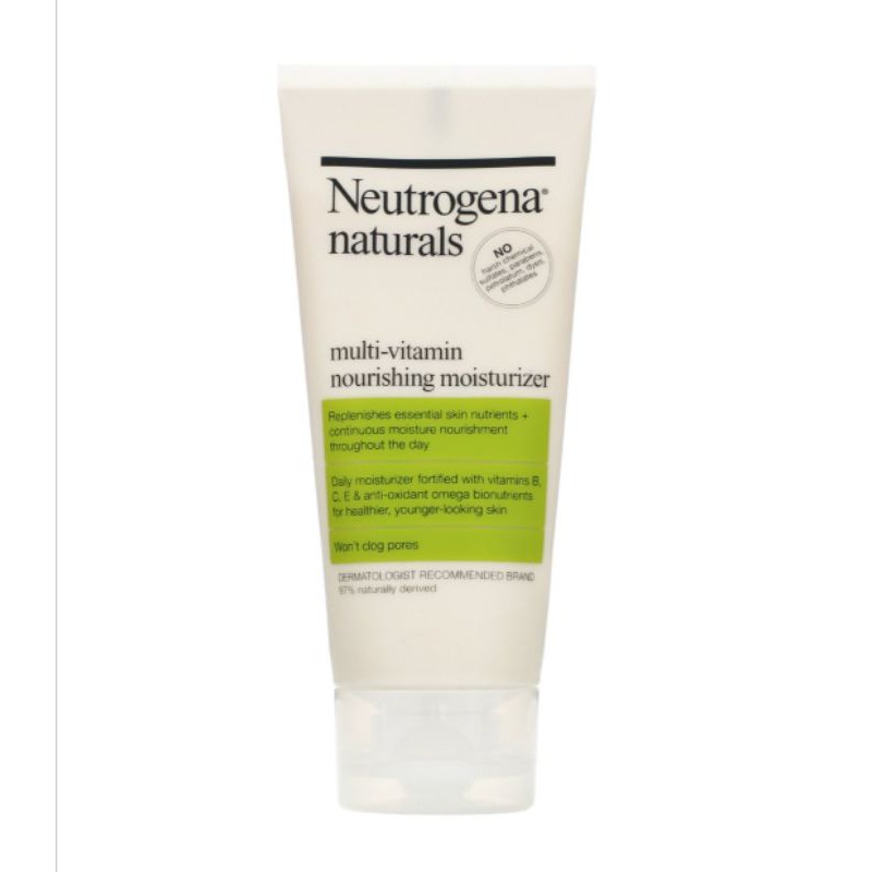 Neutrogena, Naturals, Multi-Vitamin Nourishing Moisturizer, 3 Fl Oz (88 ...