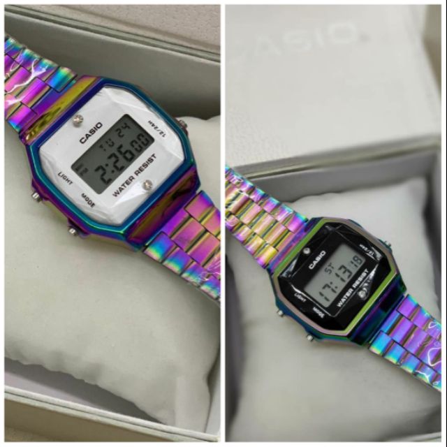 casio rainbow watch