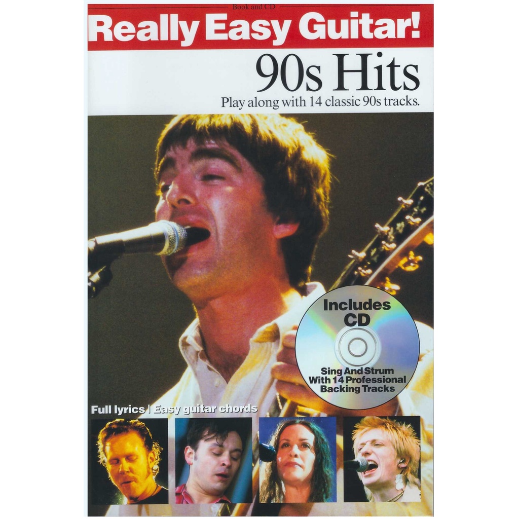 Really Easy Guitar! 90s Hits / Gitar Book / Guitar Book