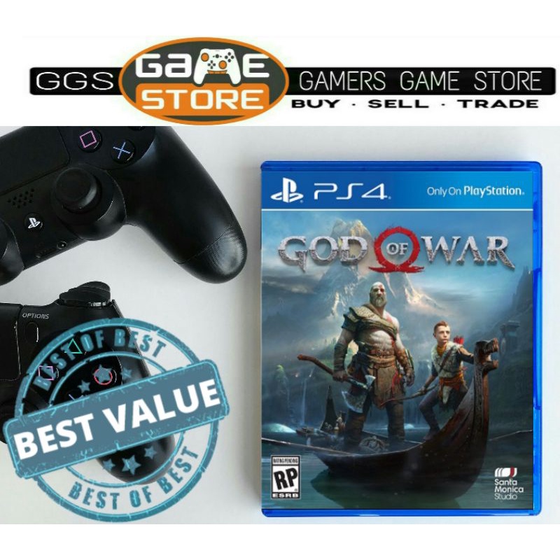 Buy Ps4 Game God Of War 4 2018 Second Hand Used Seetracker Malaysia