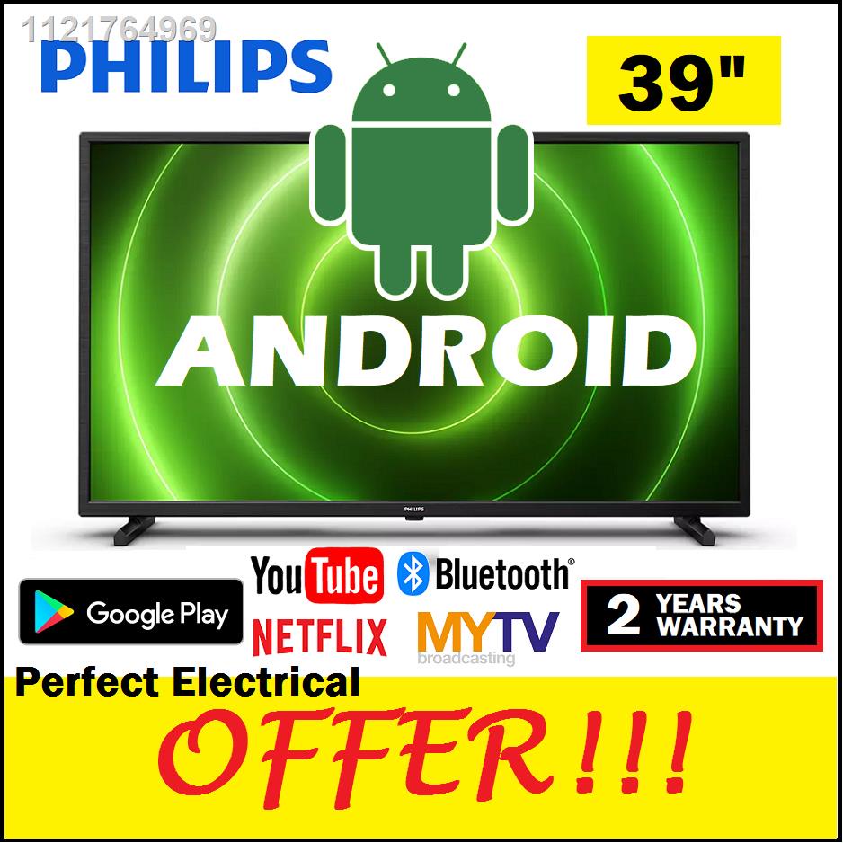 Philips 43 inch 43PFT6915 / 39 inch 39PHT6916 ANDROID Smart LED TV Full HD 1080p Built in Wifi 43PFT6915/68 39PHT6916/68