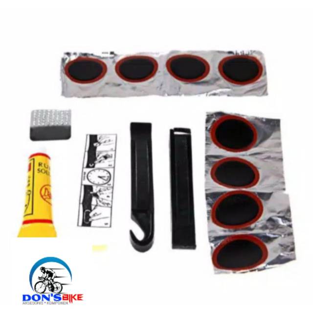 Reumofands Portable Bicycle Tire Patch Equipment