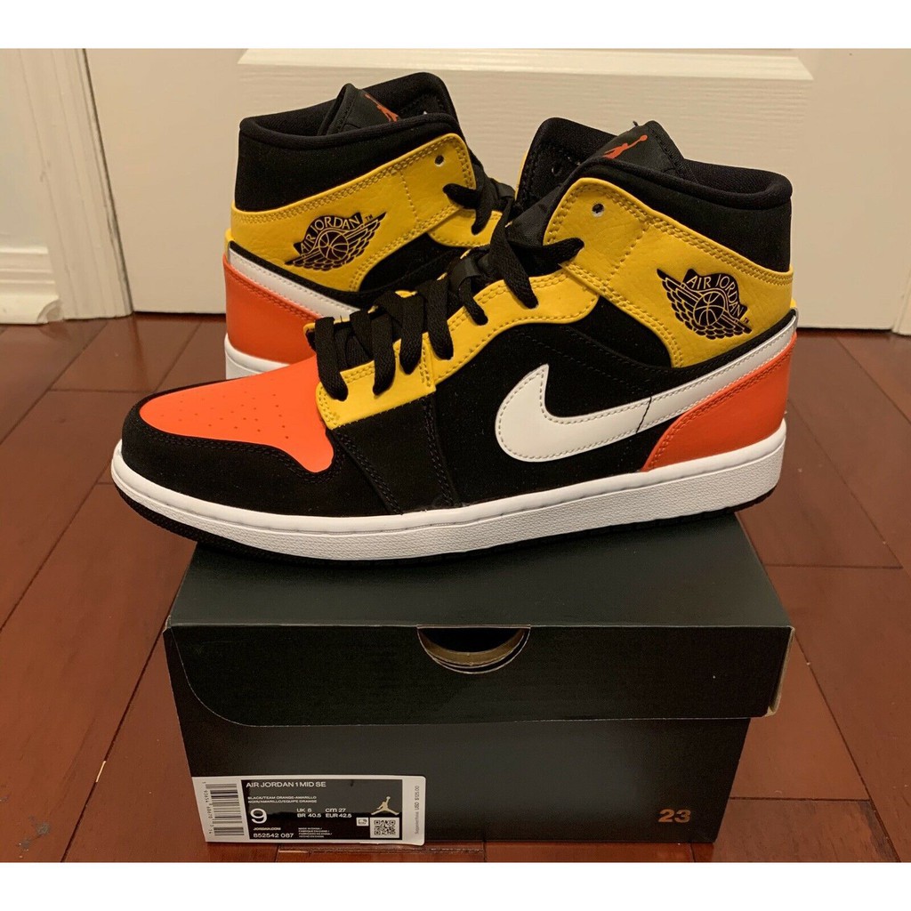 air jordan 1 amarillo orange