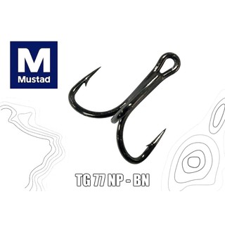 Mustad Ultra Point Treble Hook 3X TG77NP-BN