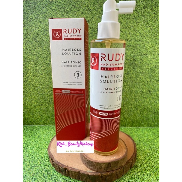 Rudy HADISUWARNO HAIR SOLUTION HAIR TONIC WITH EXTRACT NEW PACKAGE Shopee Malaysia