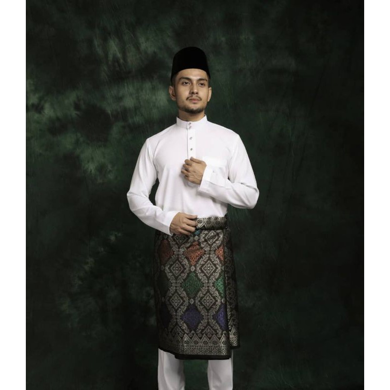 baju melayu NIKAH offwhite cutting moden  Shopee Malaysia