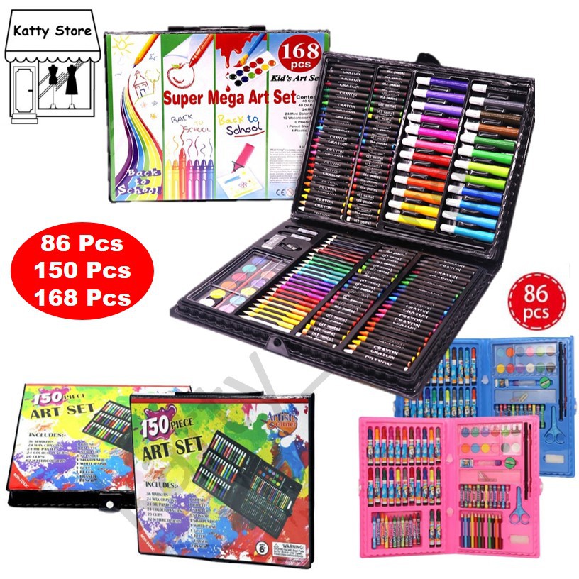 Only 29 Pieces Sponge Paint Brushes Graffiti Paint Brush Set with Palette DIY Art Children Painting Tools Learning Prefect