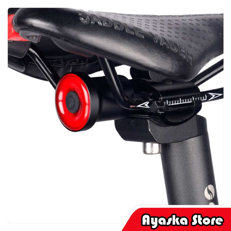 saddle mount bike light