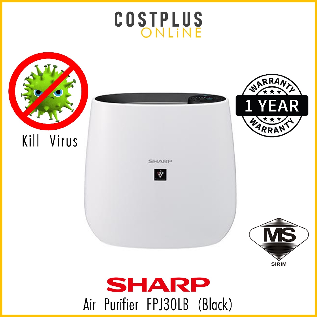 sharp air purifier fpj30lb