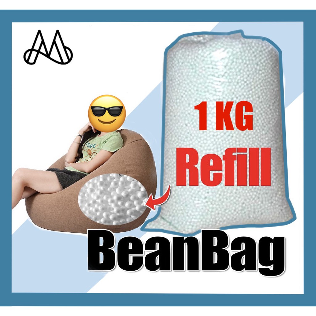 1KG (Poly Foam Polystyrene BEADS)Bean Bag Refill/Beads Fiber/Beads