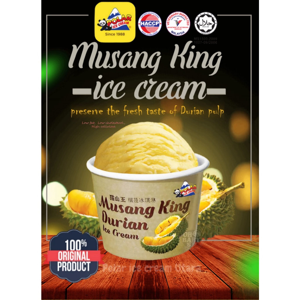 Aiskrim musang king nestle