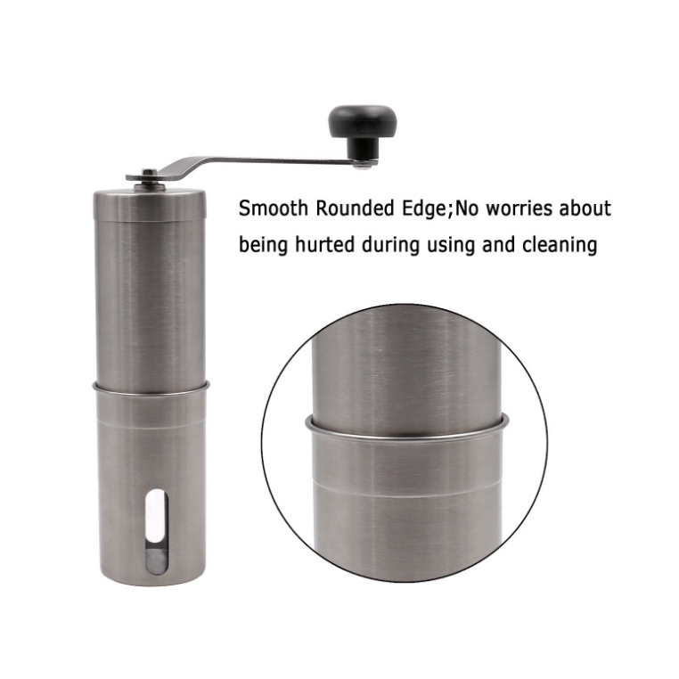 Portable fidelity hot stainless steel hand-held coffee ...