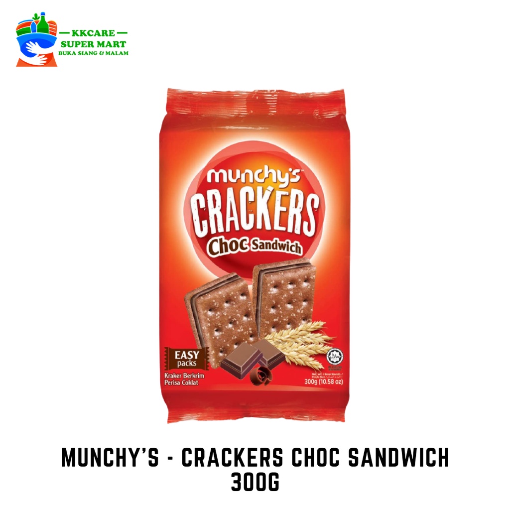 Munchy's - Crackers Choc Sandwich - 300g | Shopee Malaysia