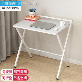 Ready Stock Simple Folding Computer Desk Secretary