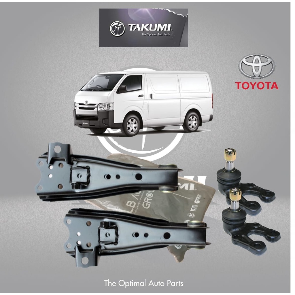 Toyota Hiace KDH200 TAKUMI Front(depan) Lower Arm With Ball Joint