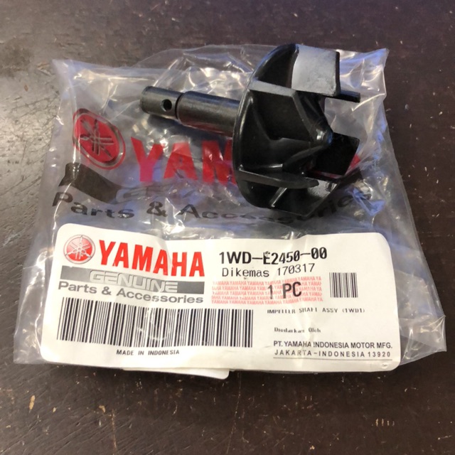 R25 WATER PUMP IMPELLER SHAFT 100 ORIGINAL ORIHLY Shopee Malaysia