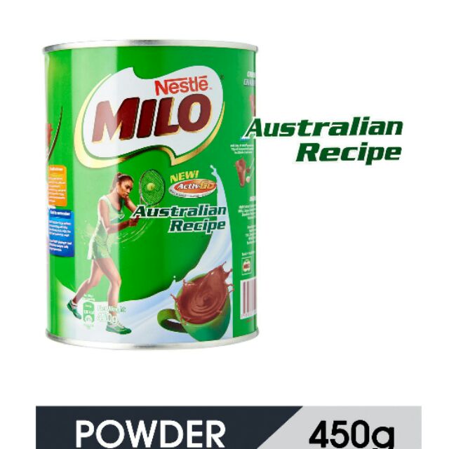 MILO Australian Recipe Powder Tin 450g Shopee Malaysia
