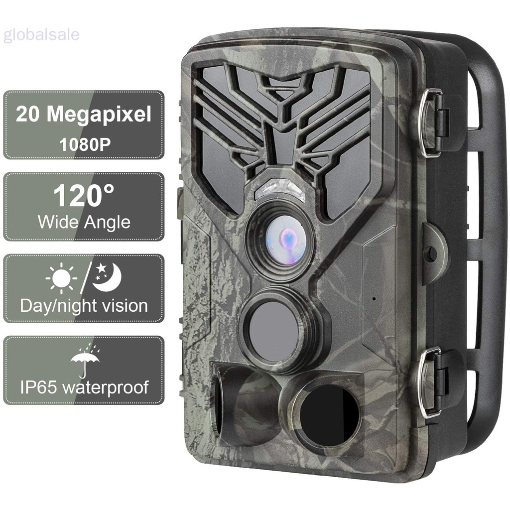 20MP Hunting Camera Outdoor Wildlife IR Filter Night Vision Motion Sensor IP65 Waterproof Trail Camera