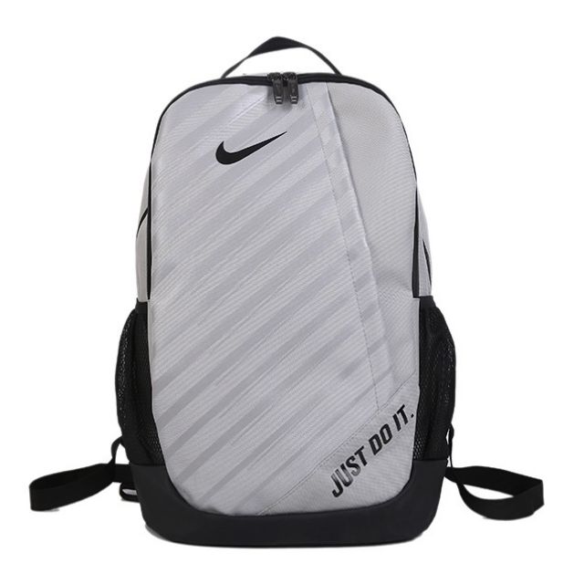 grey nike school bag