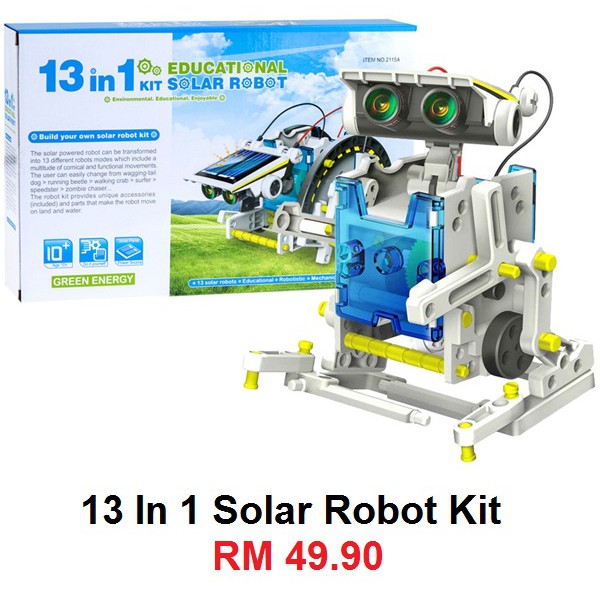 solar robot kit