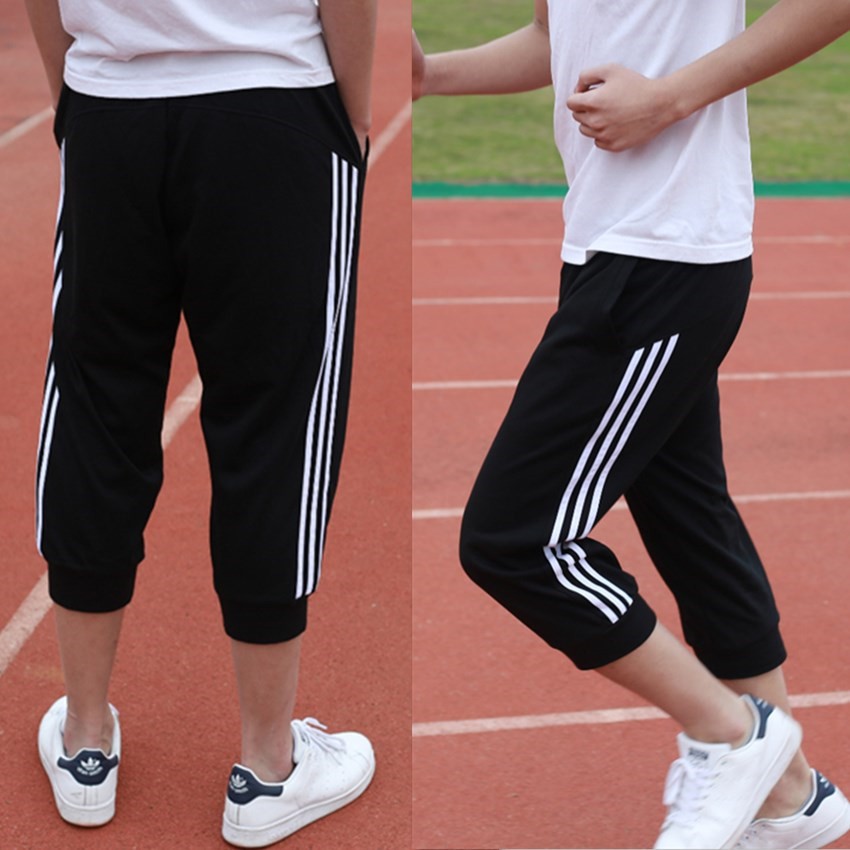 Lelaki Seluar Pendek Sukan Kapas Tujuh Minit Seluar Pakaian Seluar Pendek Berlari Longgar Jogging Pakaian Shopee Malaysia