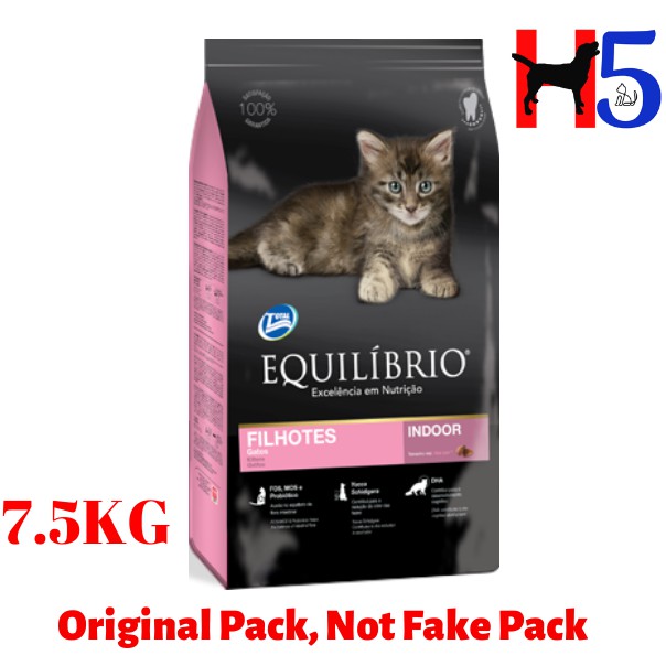 Equilibrio Kitten 7 5kg Makanan Kucing Dry Cat Foood Pet Food