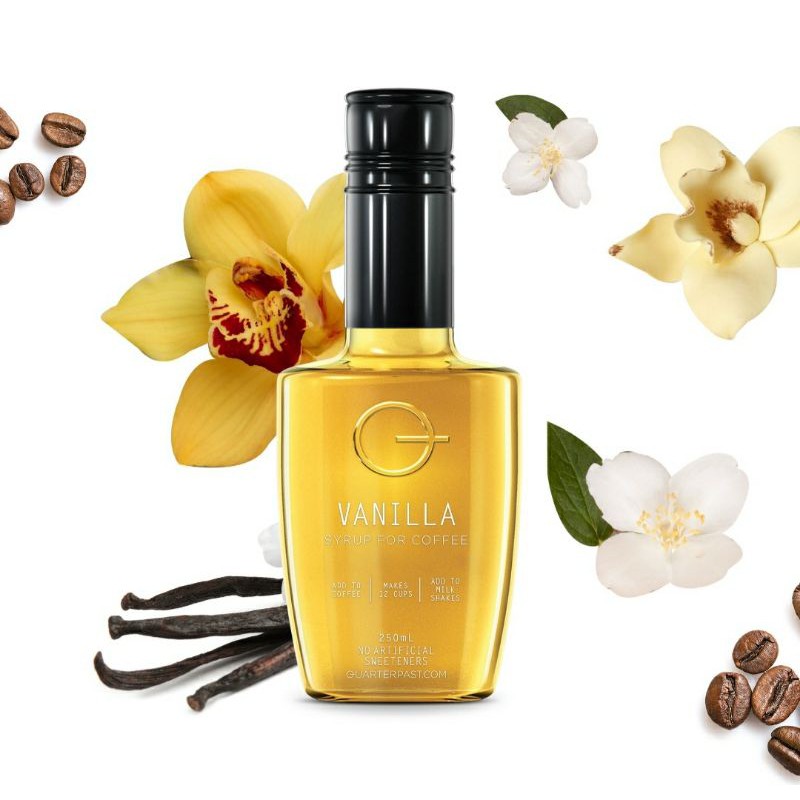 QuarterPast Vanilla Syrup for Coffee 250mL Shopee Malaysia