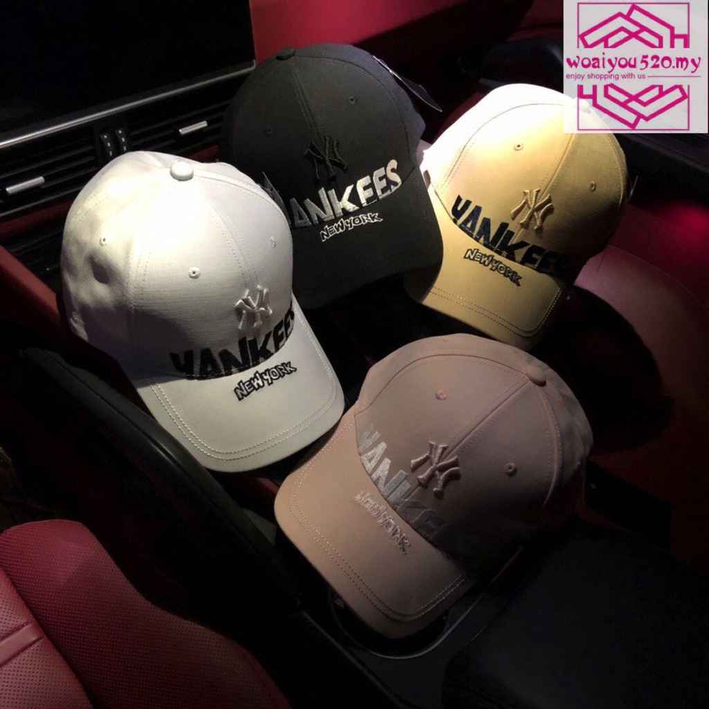2020 New Original Mlb Unisex Small Ny Yankee Embroidery Baseball Caps Shopee Malaysia