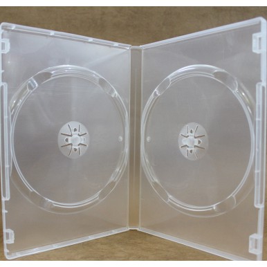 Dvd Case White Transparent Cd Vcd Box Blank Casing Blu Ray Disc Shopee Malaysia