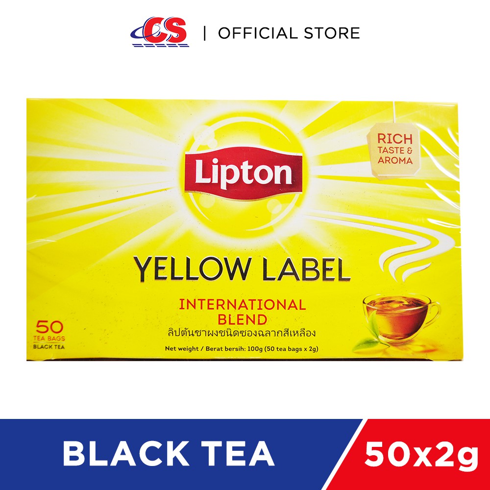 LIPTON Tea Bag 50s x 2g | Shopee Malaysia