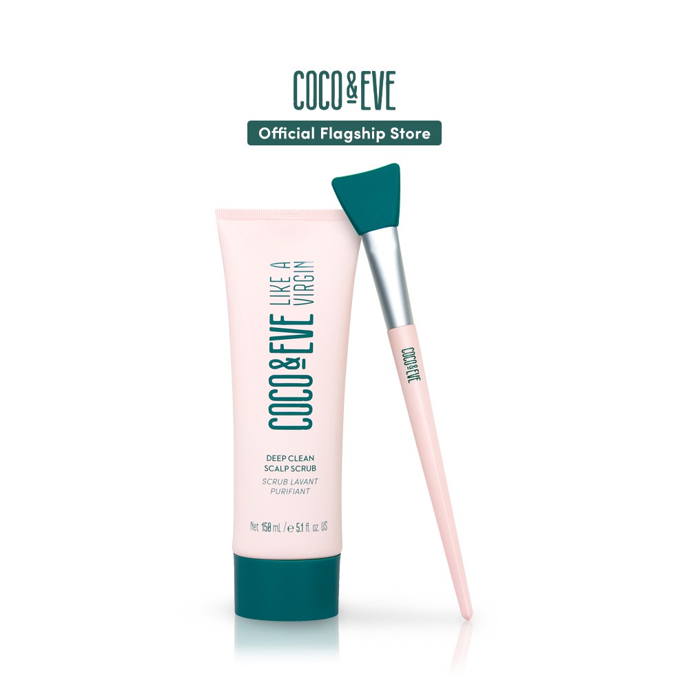 Coco & Eve Deep Clean Scalp Scrub Shopee Malaysia