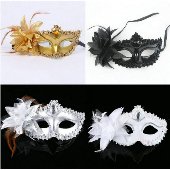 Masquerade Lace Mask / Masquerade Flower Mask Shopee Malaysia