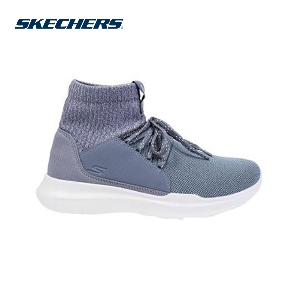 skechers hi top trainers