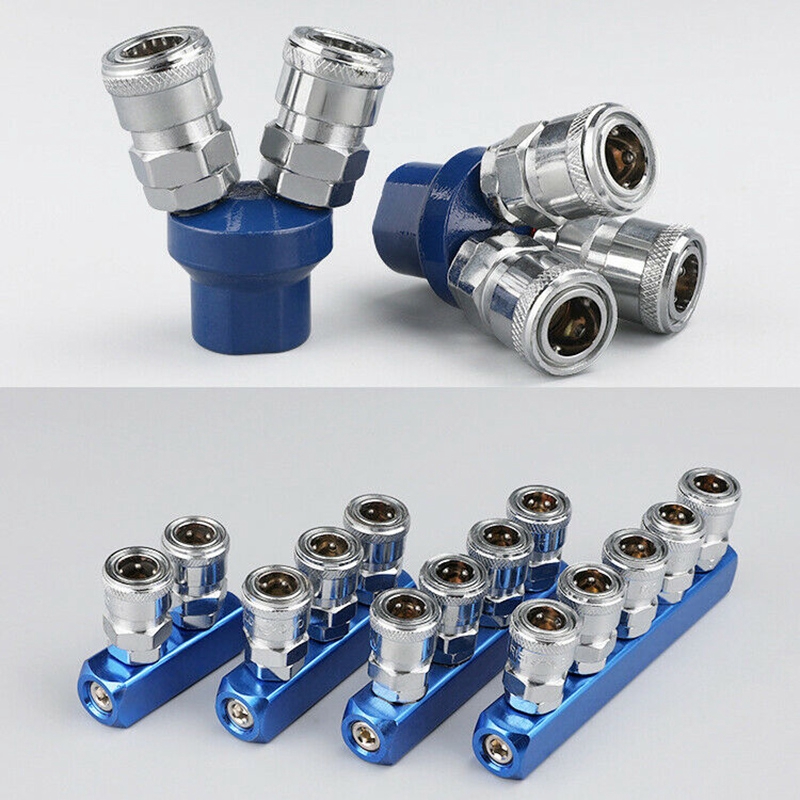 Details about   Pneumatic C Type Self-Locking Fitting Quick Release Connector For Air Compressor 